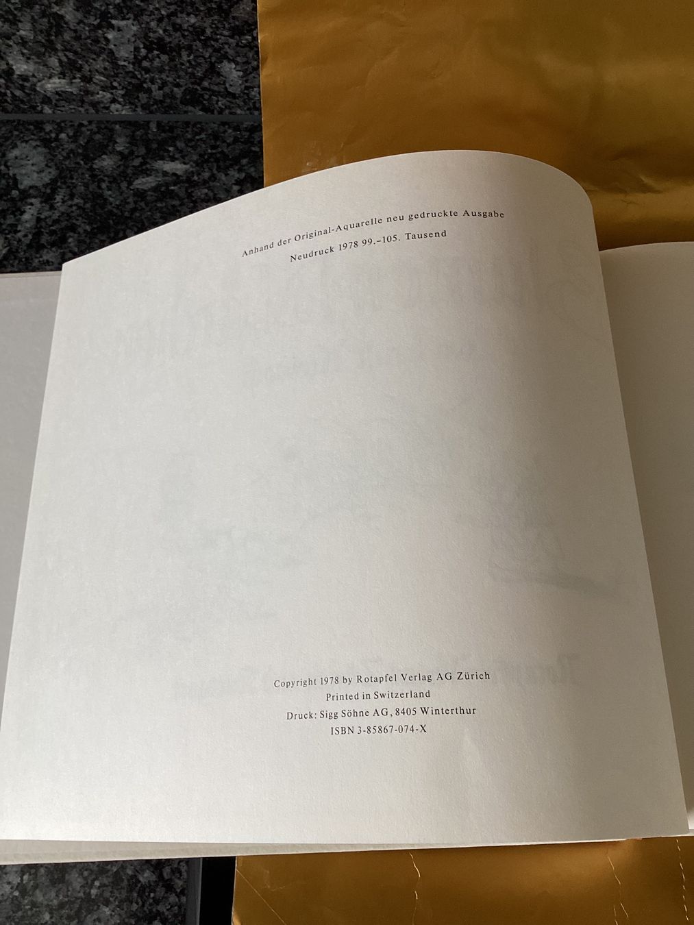 Libri: Ernst Kreidolf / Kinderbuch / Blumen-Märchen – Usato da Beinwil am See venduto da kae_gh7c 2