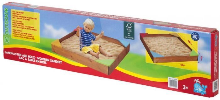 Sabbiera per bambini: BELUGA Holz Sandkasten – Nuovo e nell'imballaggio originale da Oensingen venduto da Liquidations-Shop 1
