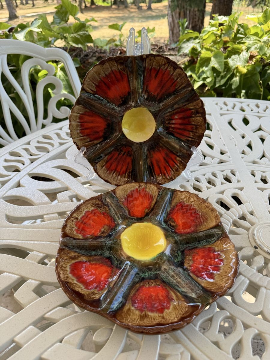Teller: 2 Vallauris Austern Teller / Oyster Plate – Gebraucht aus Olten von ale_nb2x 5