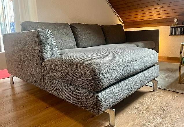 Divani: Gebrauchtes, bequemes Pfister-Ecksofa, grau meliert – Usato da Zürich venduto da han_d7cr 3