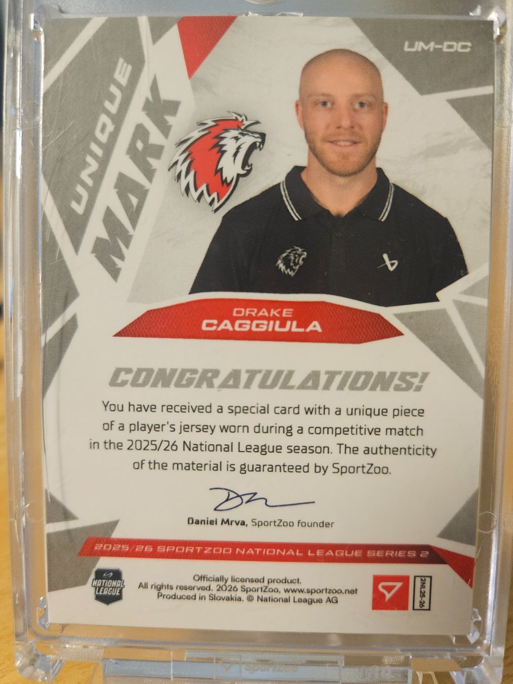 Sportzoo Carte collezionabili: Drake Caggiula - Lausanne HC - Letter - 5/8 – Nuovo (secondo la descrizione) da Nänikon venduto da AdrianL 1