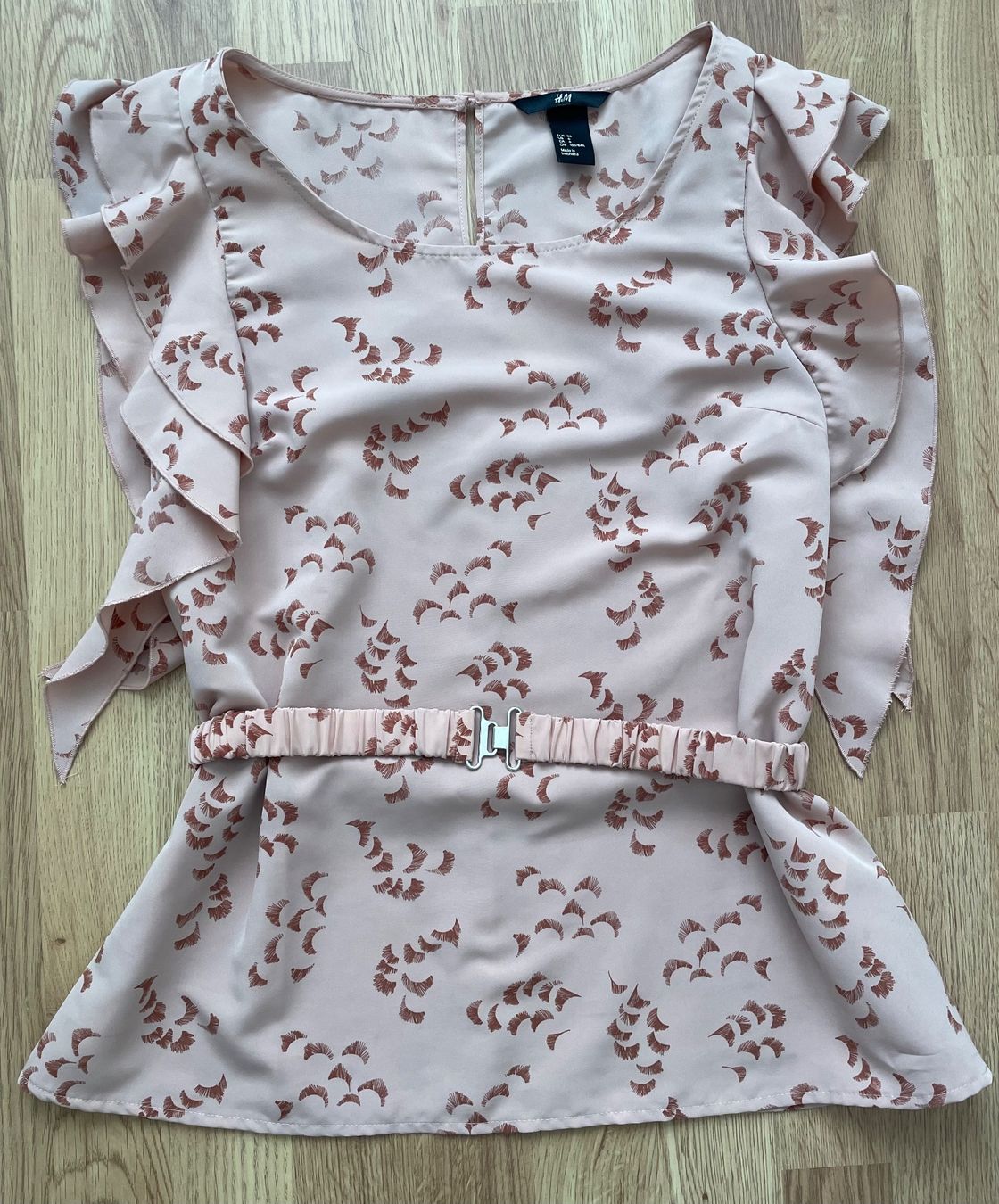 H&M Camicette: H&M Bluse, Gr. EU 36, mit elastischem Taillengürtel – Usato da Zürich venduto da min_dlk5
