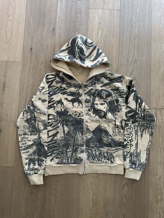 VA Overall Print Zip Up