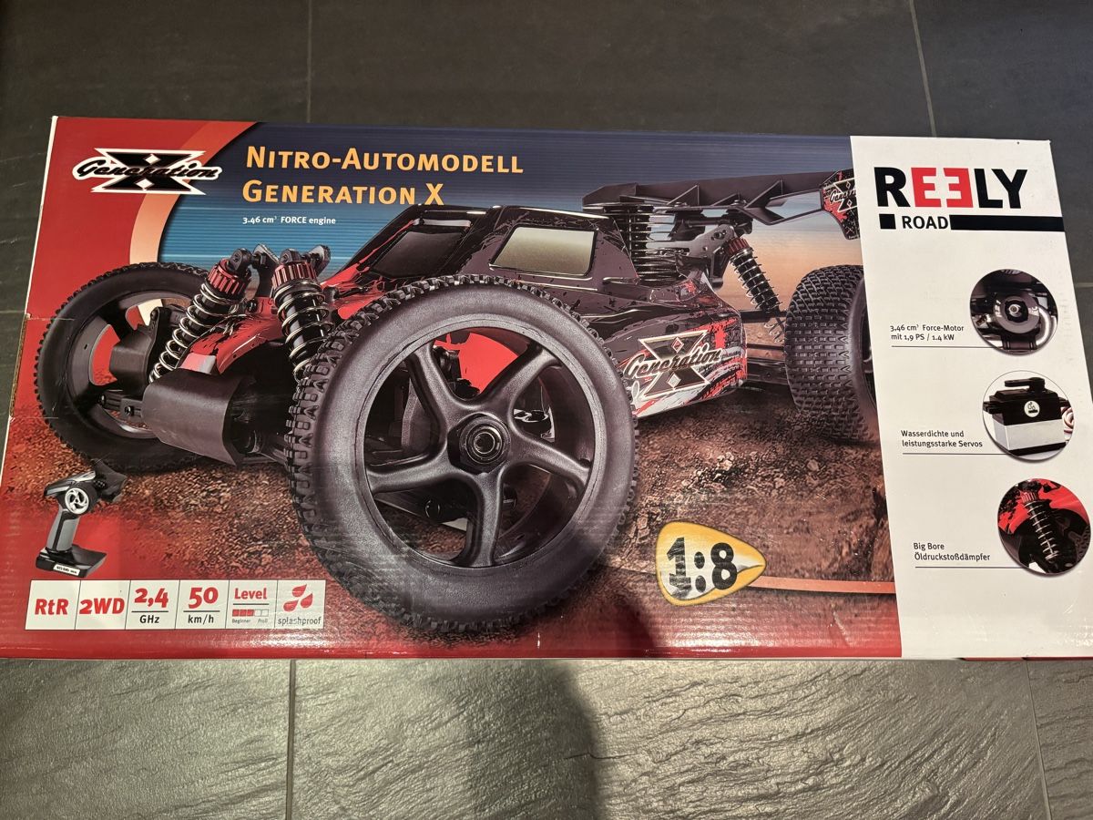 Reely RC Modellbau: Reely Nitro-Automodell Generation X – Neu und originalverpackt aus Pfaffnau von  4