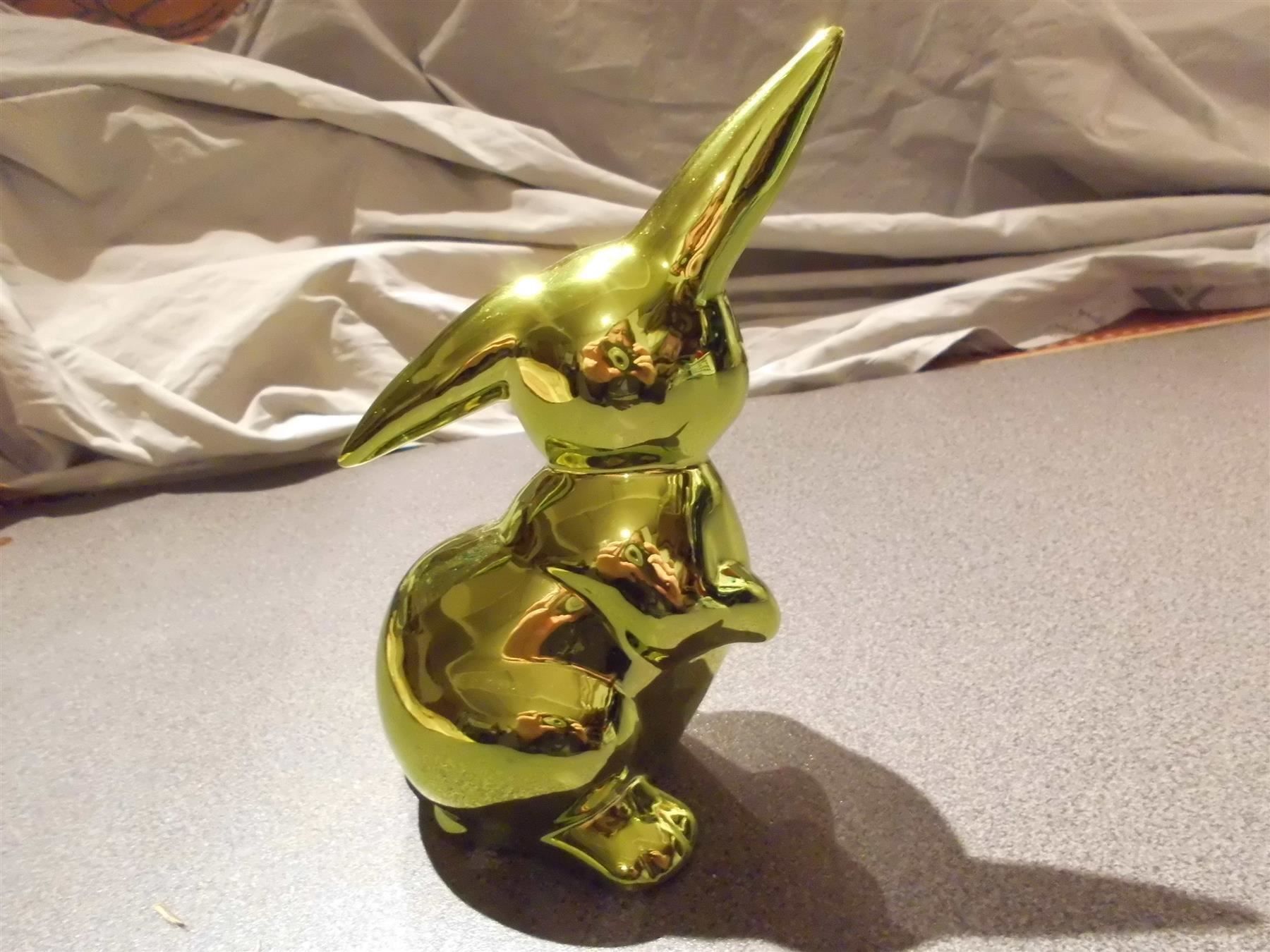 Statuette: Hase grün, glänzend – Usato da Zürich venduto da abraxas1291 1