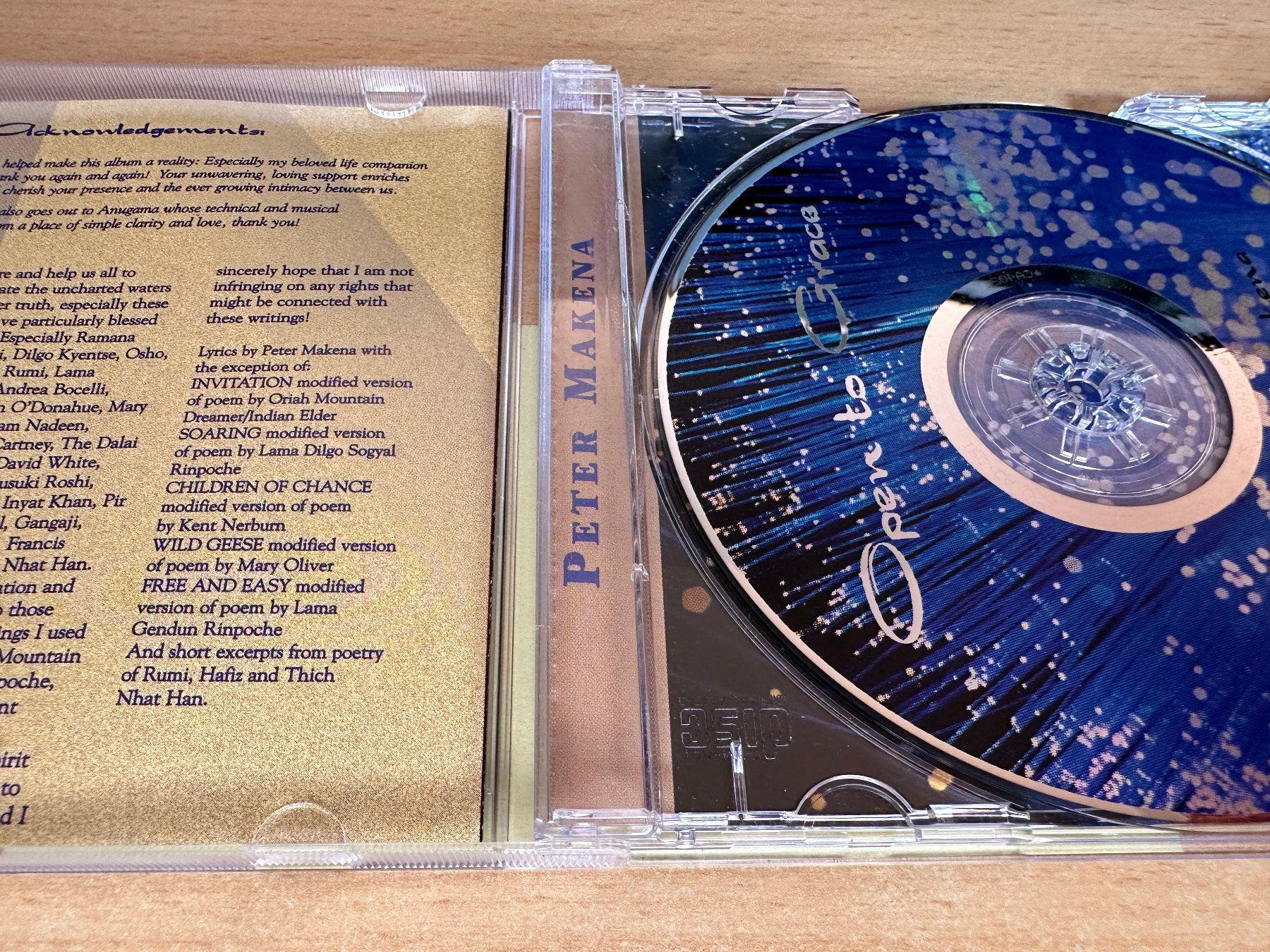CD: Peter Makana - Open To Grace – Usato da Rikon im Tösstal venduto da Alpenmutz 2