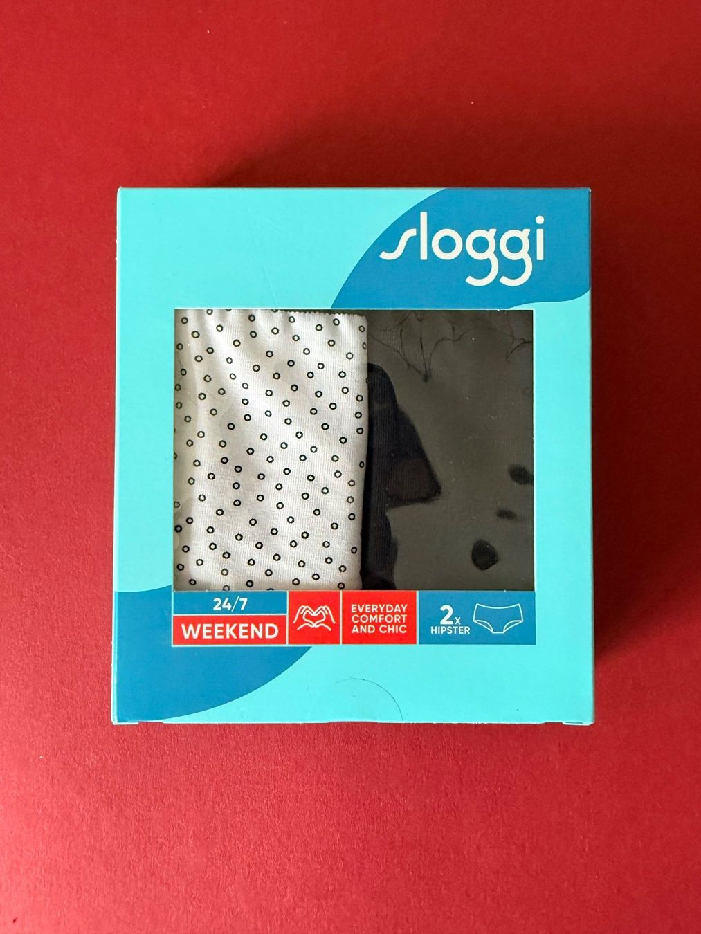 Sloggi Sonstige Unterwäsche: SLOGGI, Hipster WEEKEND 24/7, Grösse 42, 2 Stück – Neu und originalverpackt aus Rudolfstetten von gst_g7xl