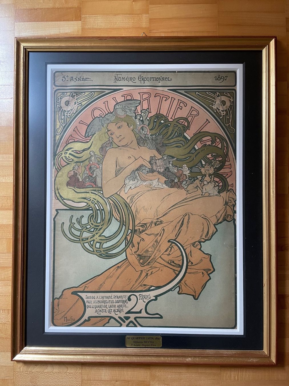 Grafica & Litografie: Original Lithografie von Alfons Mucha 1897 – Usato da Basel venduto da misterX64 3