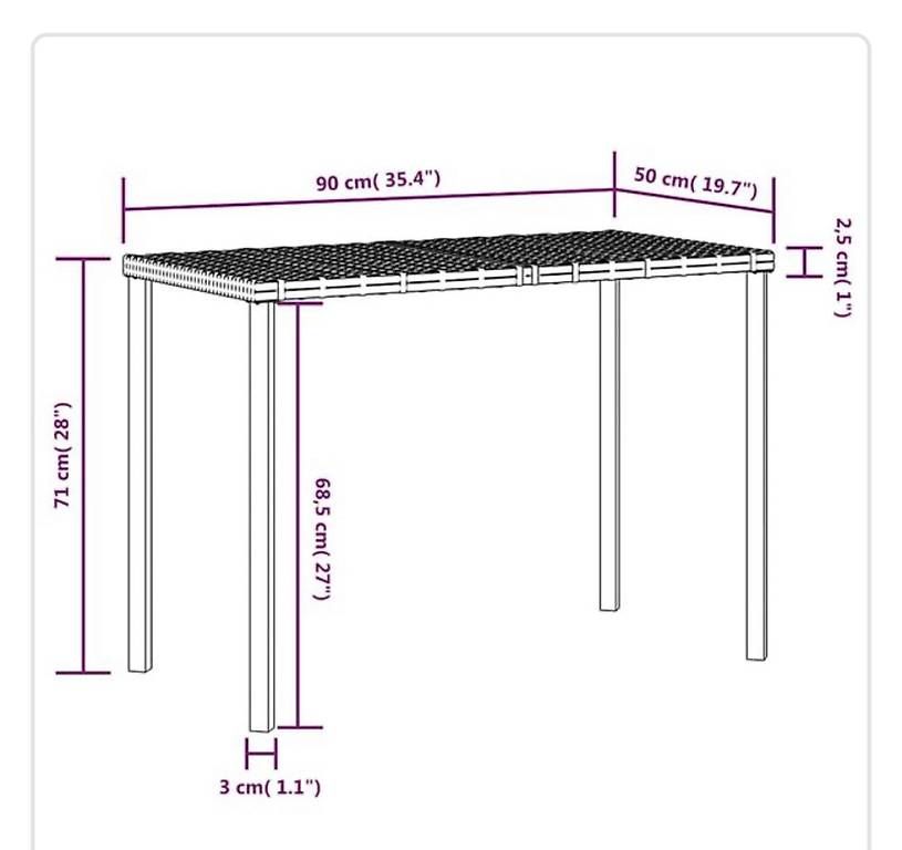 Set de table et chaises: Gartenmöbel – D'occasion à Emmenbrücke par ame_6j7f 3
