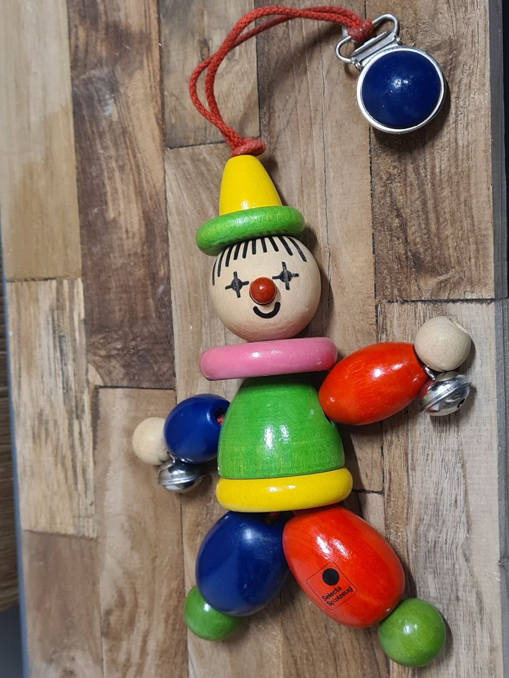 Baby Kinderwagen Holz Glocken Spielzeug m. Klammer (Gebraucht) in Amriswil  fr CHF 1  mit Lieferung auf Ricardo kaufen