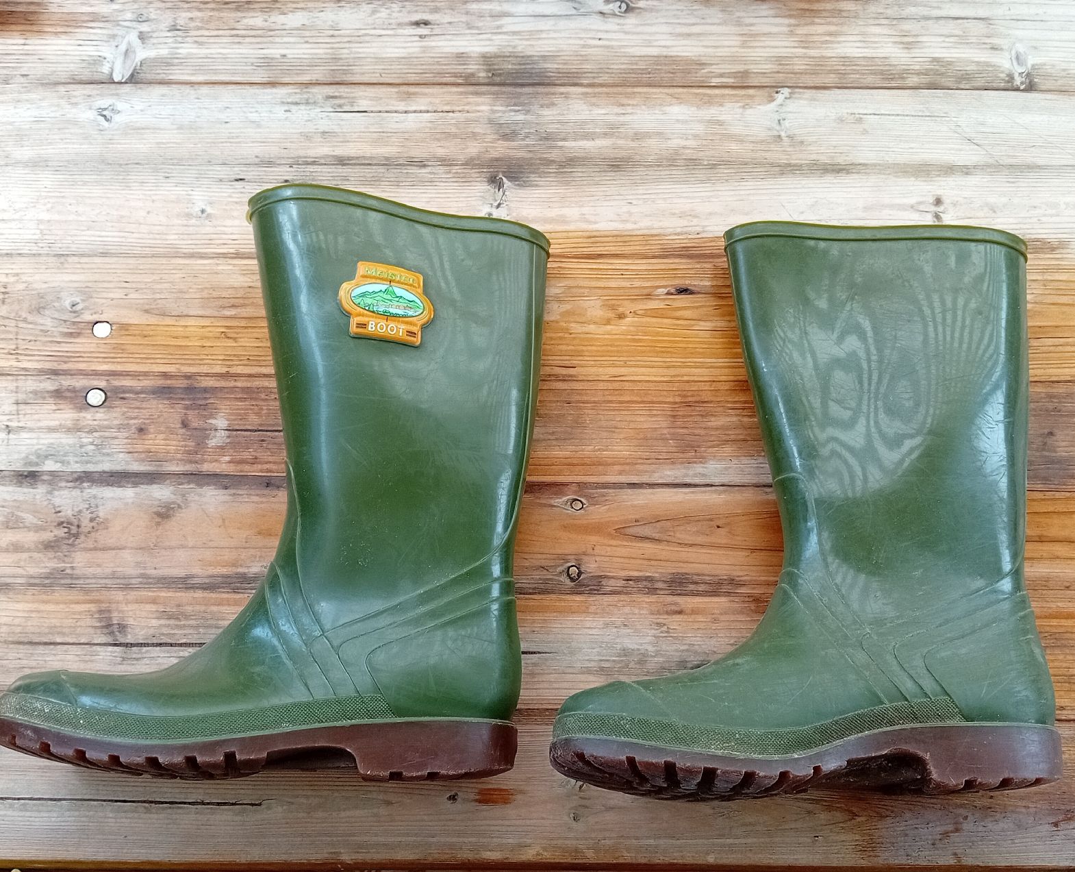 Marbot Scarpe da uomo: Gummistiefel MARBOT Bottes Caoutchouc Gr.42 – Usato da Orbe venduto da Papounet04 1