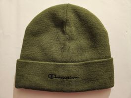 Kappe Champion Beanie Oliv