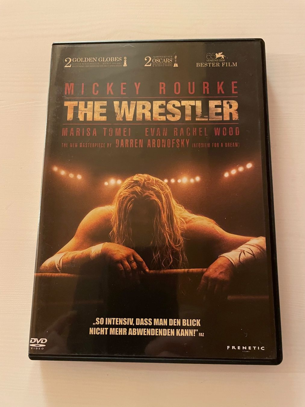 Alle DVDs: DVD The Wrestler mit Mickey Rourke – Gebraucht aus Auenstein von moin.