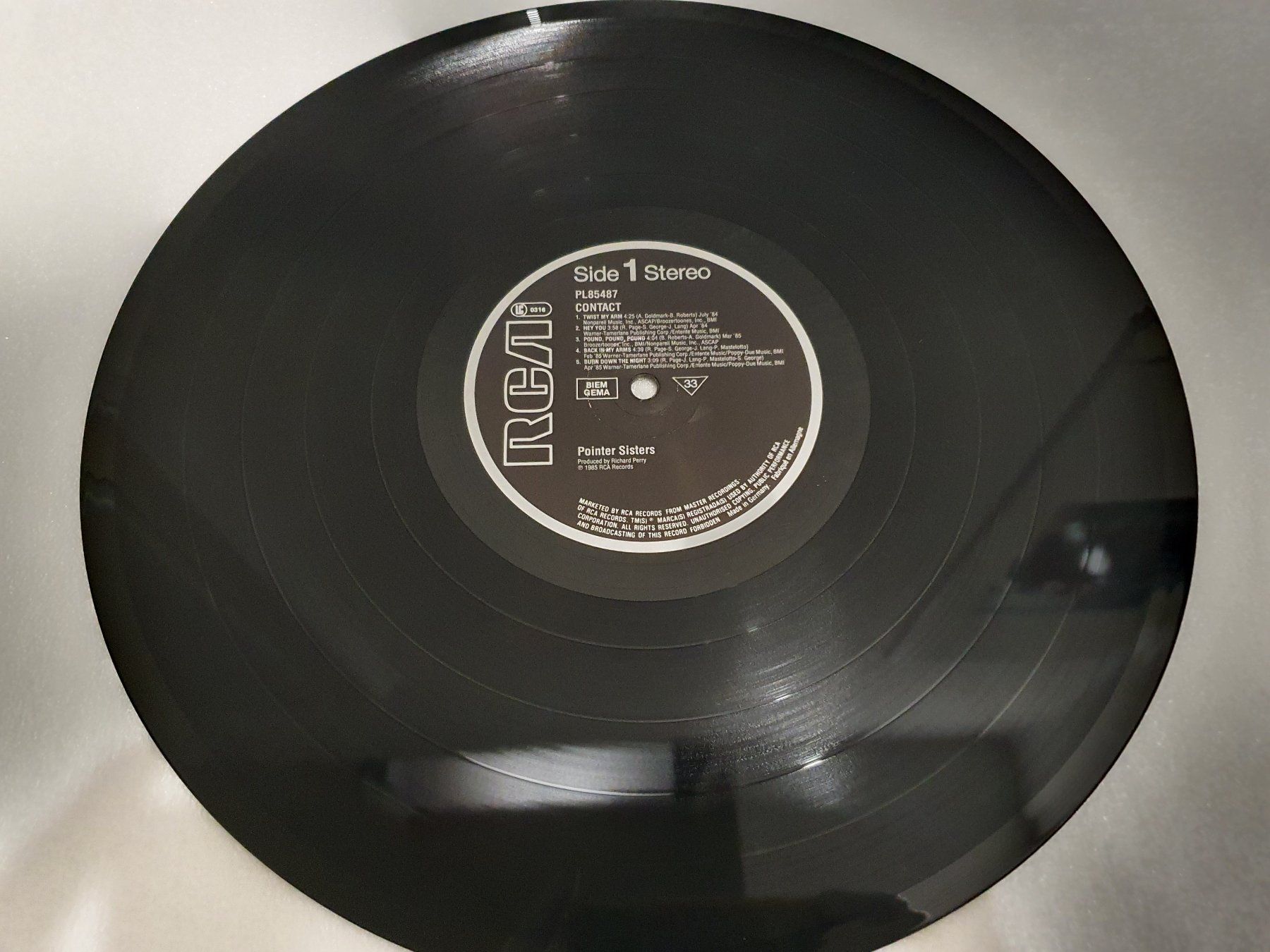 Dischi in vinile: Pointer Sisters – Contact – Usato da Uster venduto da Vinyl-Leidenschaft 2