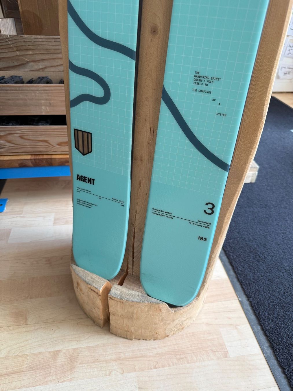 Faction Skis: Faction Agent3 183cm – Neu und originalverpackt aus Andermatt von Made_In_Andermatt 1