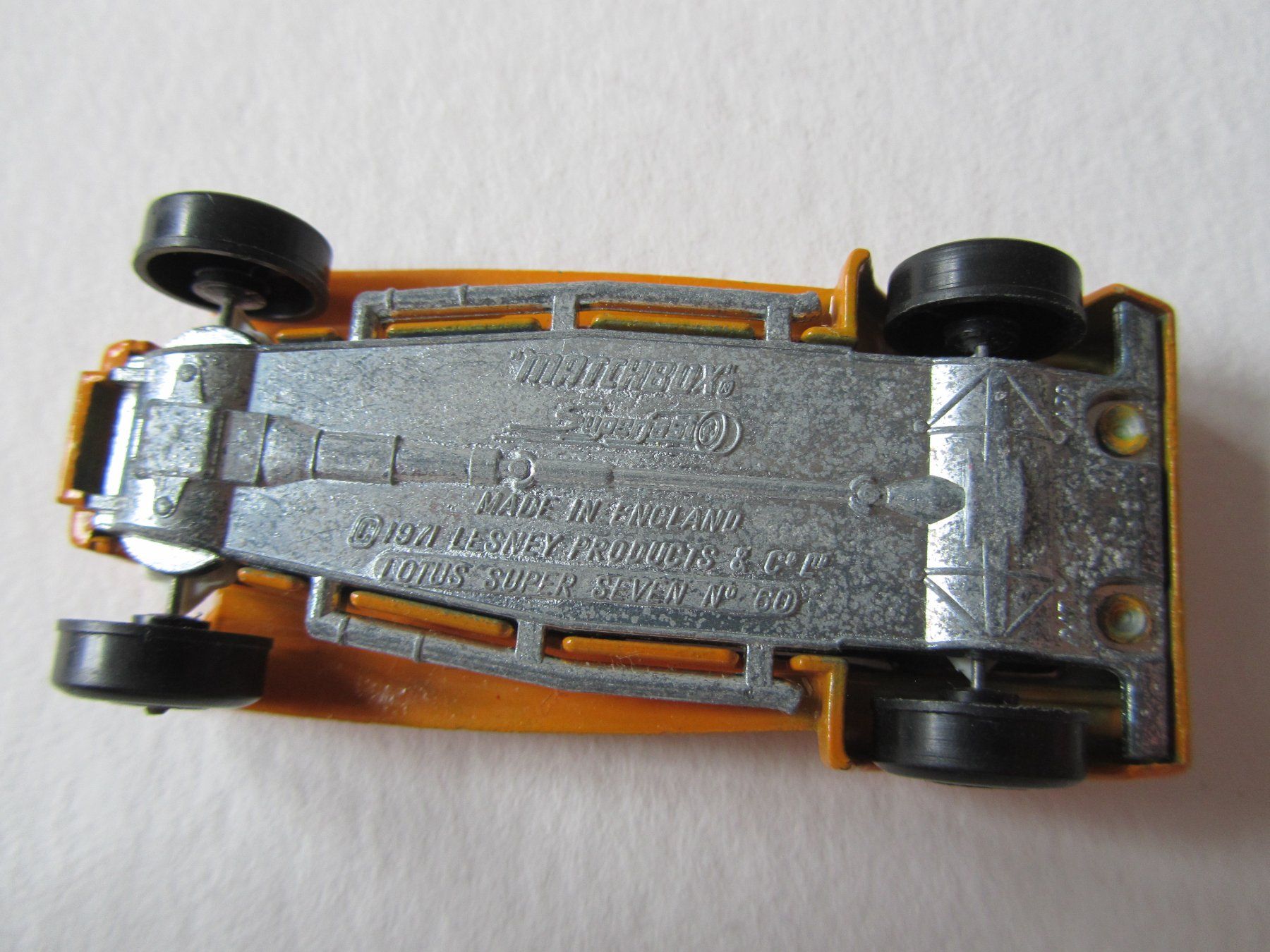 Matchbox Modellautos: Lotus Super Seven, Matchbox Superfast, Nr. 60B – Gebraucht aus Weiningen ZH von dietsch57 5