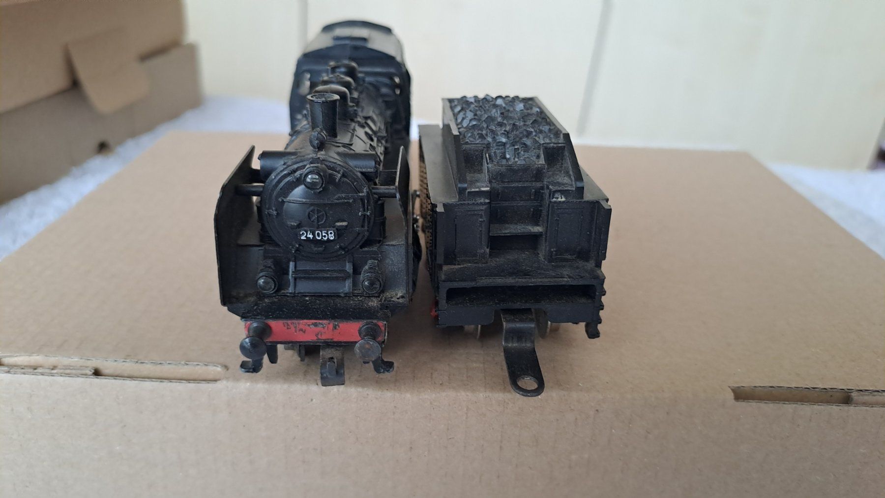 Märklin Modellini di ferrovie: Màrklin 3003 Dampflok BR24 H0 WS/32 – Usato da Winterthur venduto da Riebeli333 4