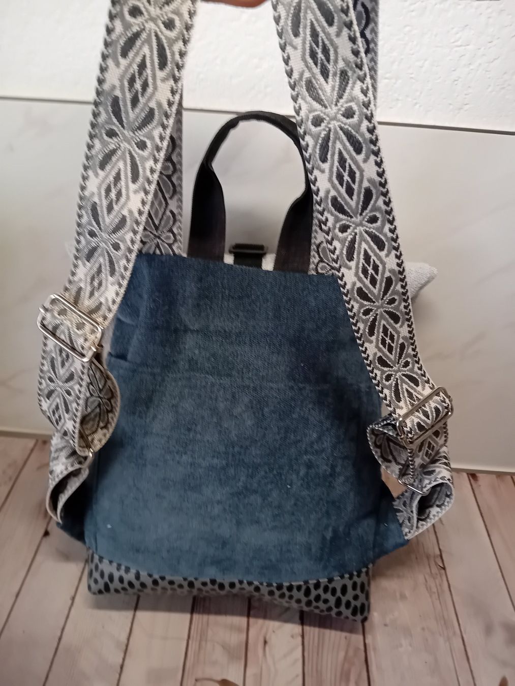 Rucksäcke: rolltop Rucksack,handarbeit – Neu (gemäss Beschreibung) aus Burgdorf von carodesign1 5
