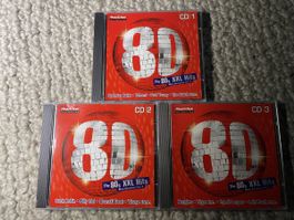 3x MEDIA MARKT The 80s XXL Hits Volume 1/2/3