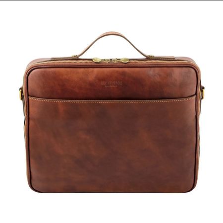 Laptoptasche aus Leder Seattle
