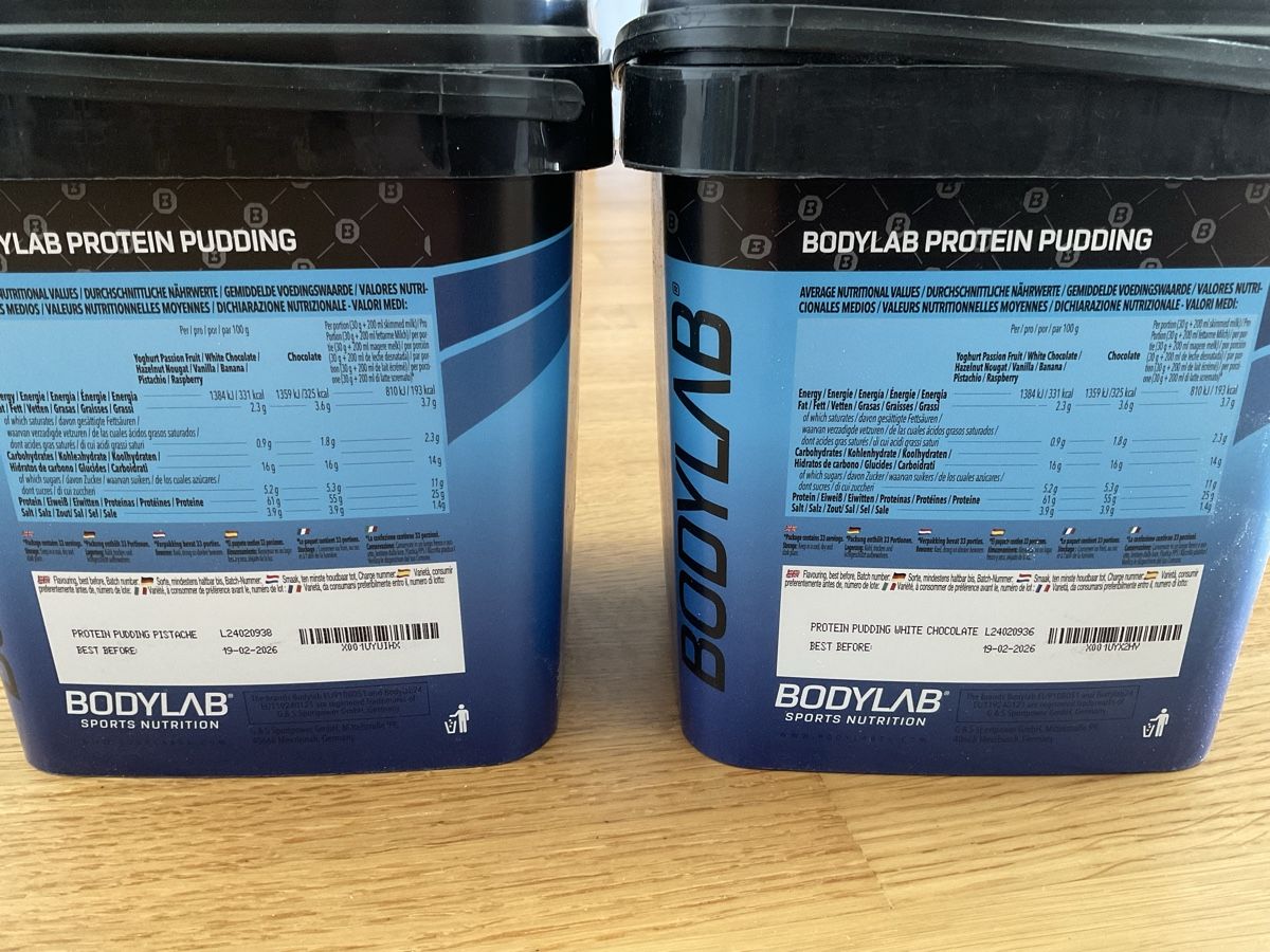 Cibi & Specialità: Bodylab Protein Pudding (2 x 1 kg) – Nuovo e nell'imballaggio originale da Emmen venduto da CSBasel 1