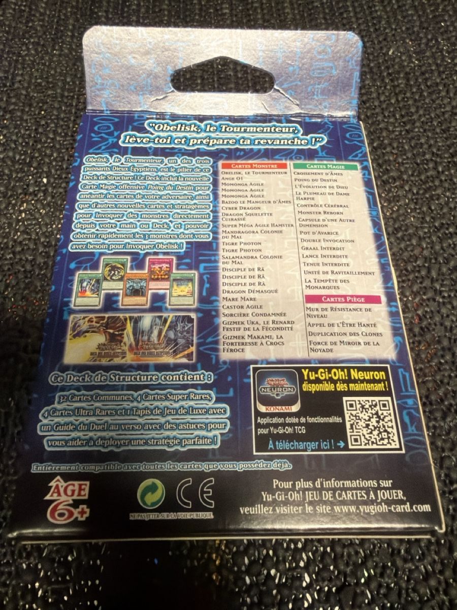 Spiele: Yu-Gi-Oh Deck Neu Obelisk FR Sealed – Neu und originalverpackt aus Bülach von ran_kqm8 1