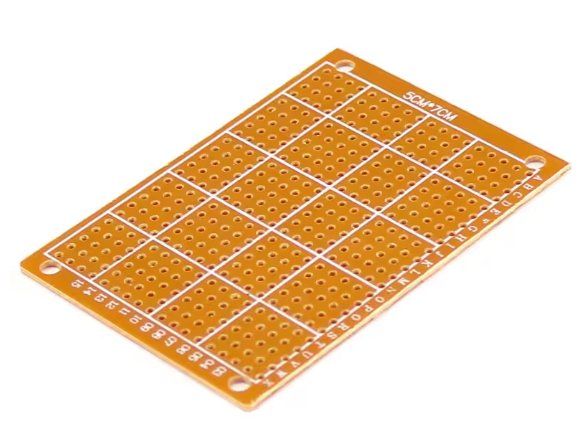 Arduino Componenti elettronici: 4x PCB Platinen Stripboard Veroboard 5x7 cm – Nuovo e nell'imballaggio originale da Münsterlingen venduto da Swissetronic 2