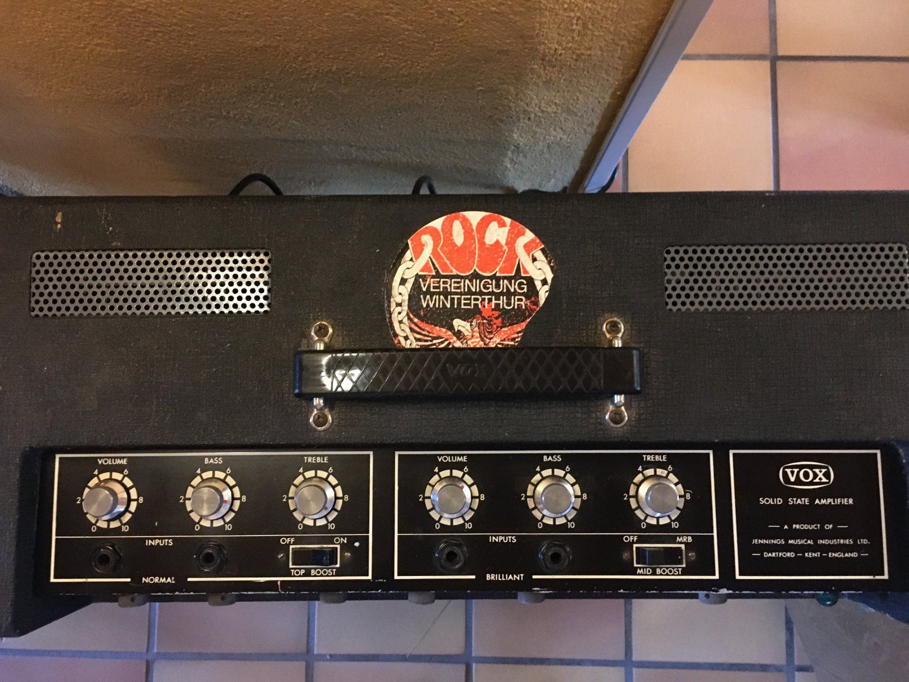 Vox Amplificatori: Gitarrenverstärker VOX Conqueror 1968 – Usato da Winterthur venduto da bea_9dpw 1