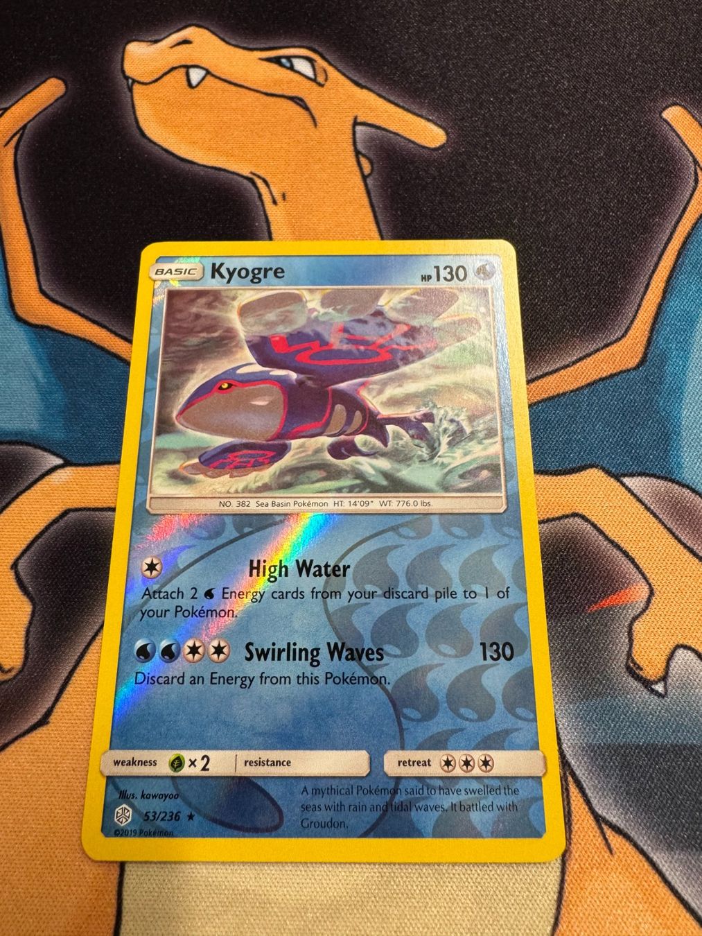 Pokémon Carte collezionabili: Kyogre (CEC 53) - Reverse Holo - Cosmic Eclipse – Nuovo (secondo la descrizione) da Bülach venduto da Pfrenzel