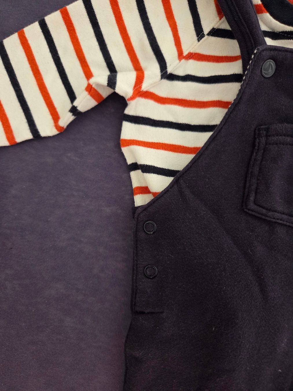 Petit Bateau Kleiderpakete & -sets: Set Pullover u. Latzhose von Petit Bateau Gr.74cm – Gebraucht aus Basel von kat_69z6 2