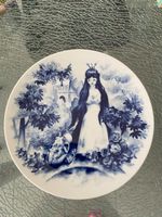 Meissen Porzellanteller der Froschkönig 1982