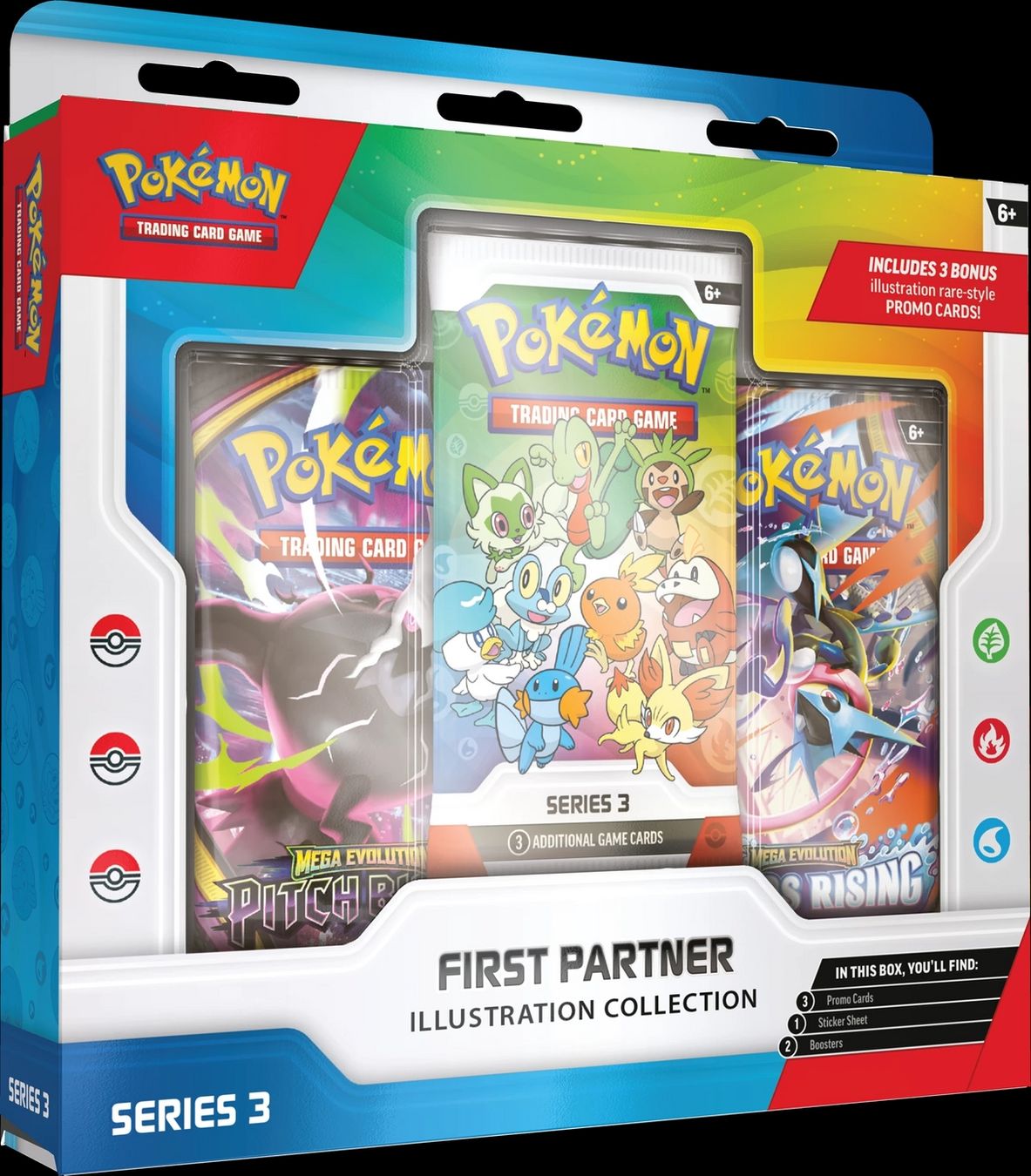 Pokémon Cartes à collectionner: 4 x Pokemon First Partner Series 3 in EN – Neuf avec emballage d'origine à Wallbach par lexxtrack