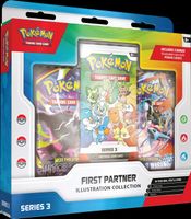 4 x Pokemon First Partner Series 3 in EN
