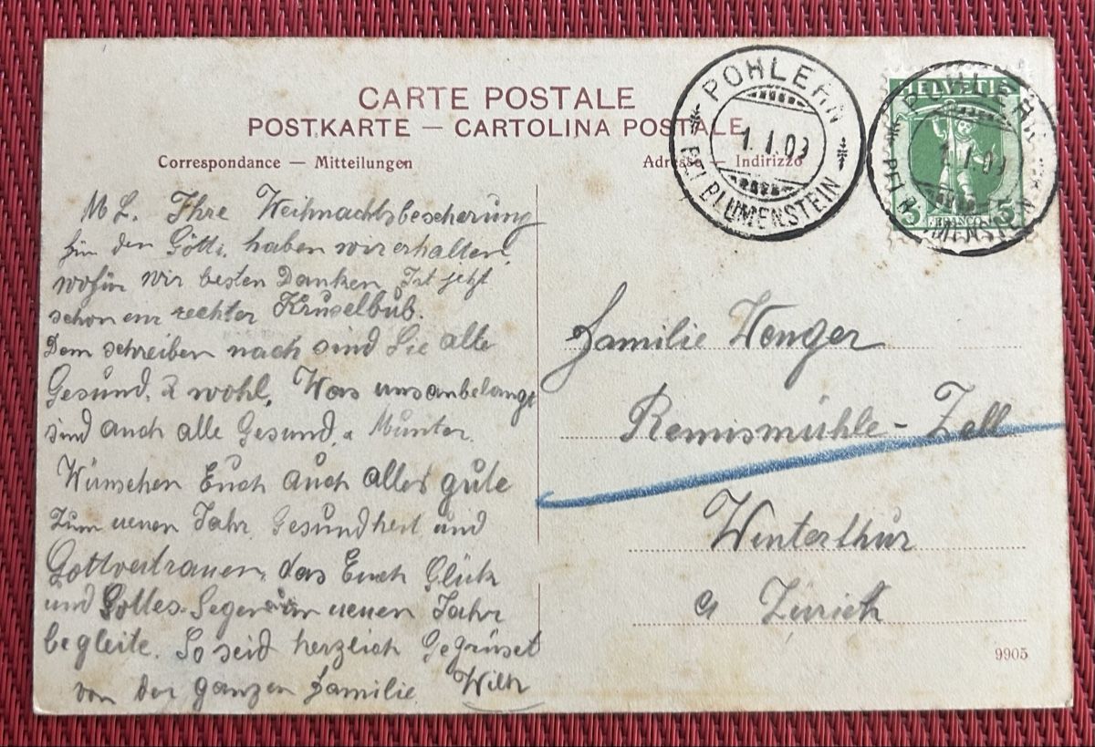 Cartes postales: Gruss aus Bad Blumenstein  – D'occasion à Horw par Tellbub 1