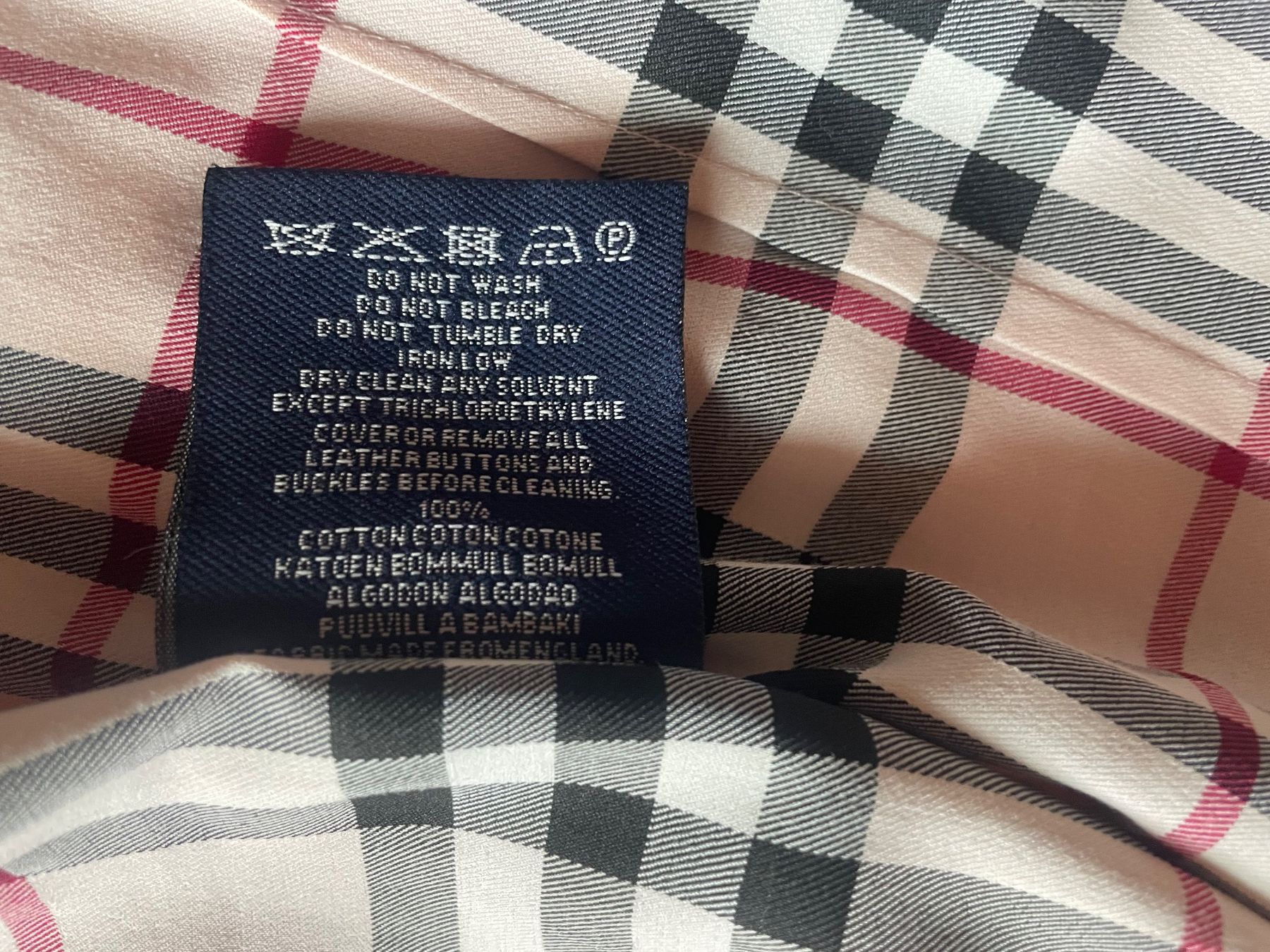 Burberry Blusen: Camicia rosa Burberry London – Gebraucht aus Minusio von Pink222 8