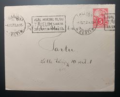 ESTLAND BRIEF MIT INHALT 1923
