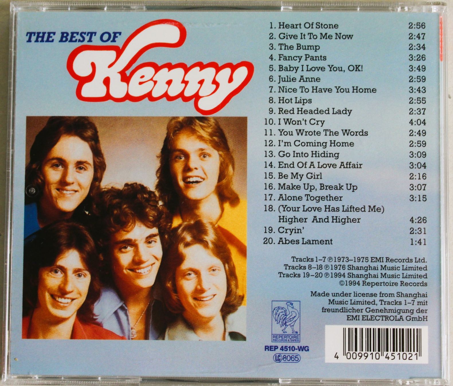 CDs: The best of Kenny – Gebraucht aus Worblaufen von Cookie23 1