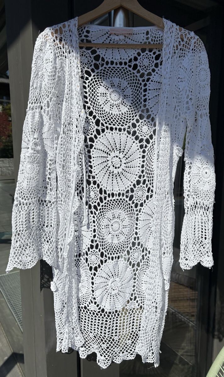Giacche: Cardigan veste en crochet coton – Nuovo (secondo la descrizione) da Jongny venduto da Rivierach 1