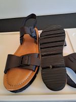 Sandale Grand  Grand Step Shoes Leder Schwarz Grösse 40