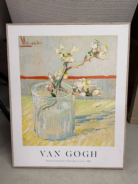 Foto & Immagini: 5 gerahmte Bilder Claude Monet / Van Gogh - Kunstdrucke – Usato da Wängi venduto da inf_2hrj