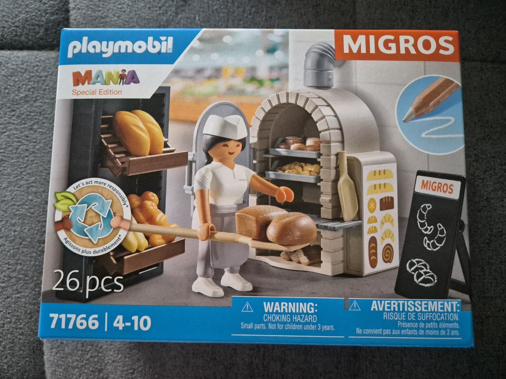 Playmobil Giocattoli: Playmobil Mania Bäcker Migros – Nuovo e nell'imballaggio originale da Riehen venduto da Vaniisha13