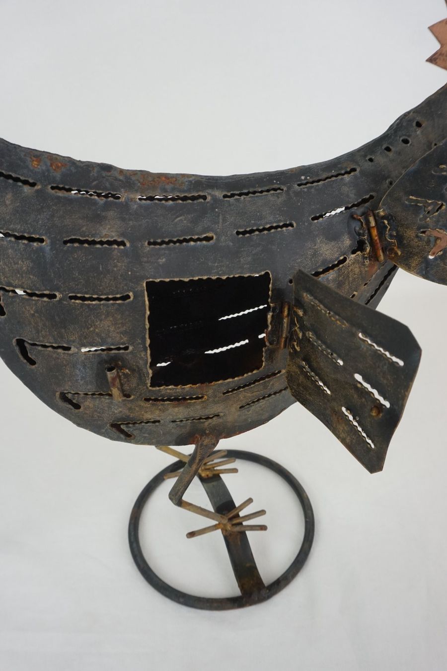 Tutte le decorazioni: Schwarz-brauner Dekohahn aus Metall – Usato da Pratteln venduto da Restwert_Pratteln 6