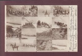 MILITAIRE - Montage photo pour choix - 1905 // petit trou //