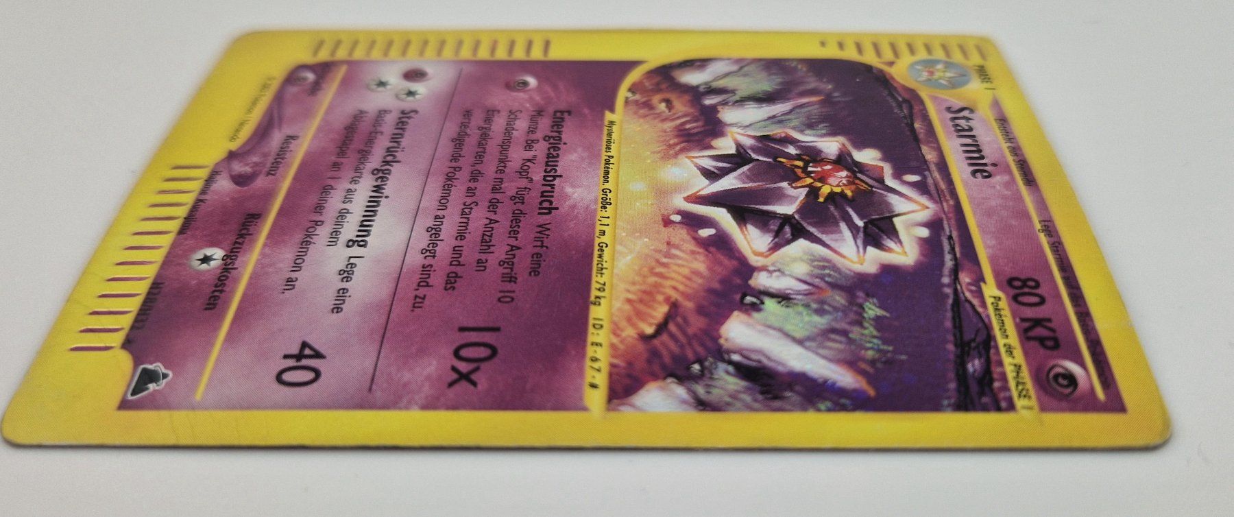 Pokémon Carte collezionabili: Starmie H28 Skyridge – Usato da Wettingen venduto da Pie1580 8