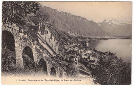 Montreux - Funiculaire/Standseilbahn Territet--Glion