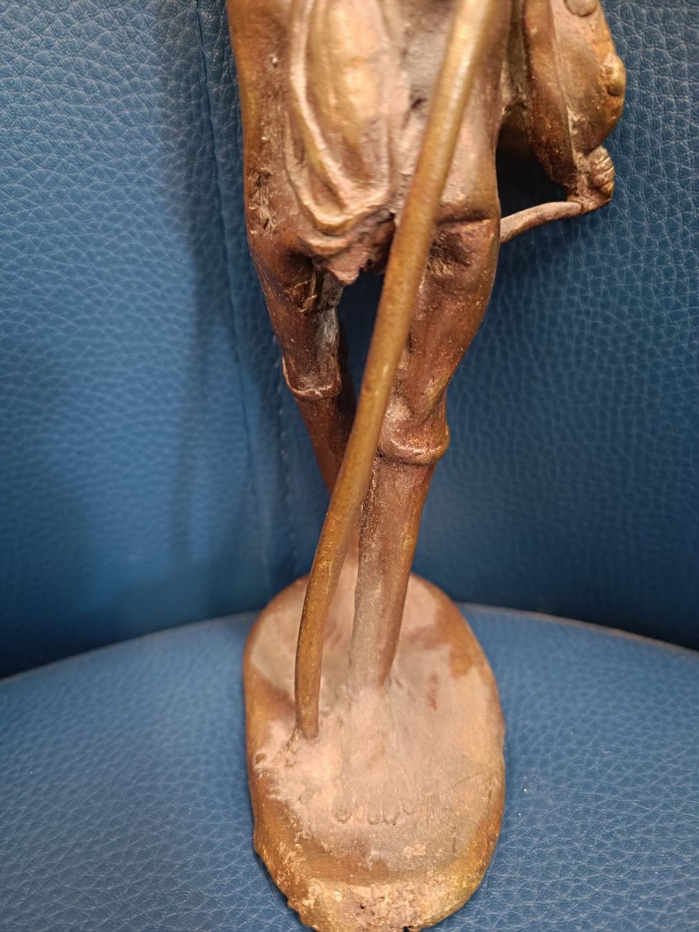 Skulpturen & Statuen: Alte afrikanische Bronzefigur – Gebraucht aus Reiden von Zofi-Brocki 2