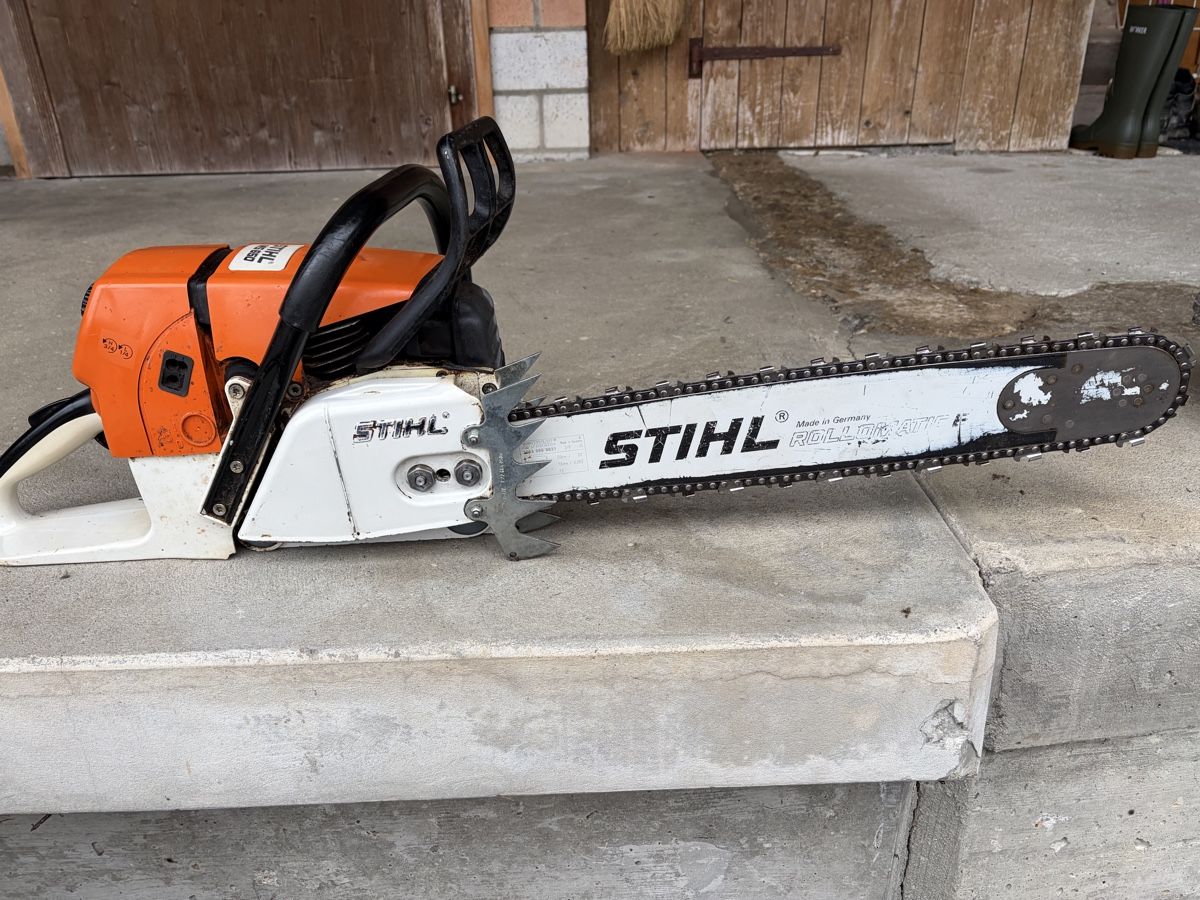 Kettensäge Stihl MS 650 mit zusätzlichem Schwert 63 cm (Gebraucht) in ...