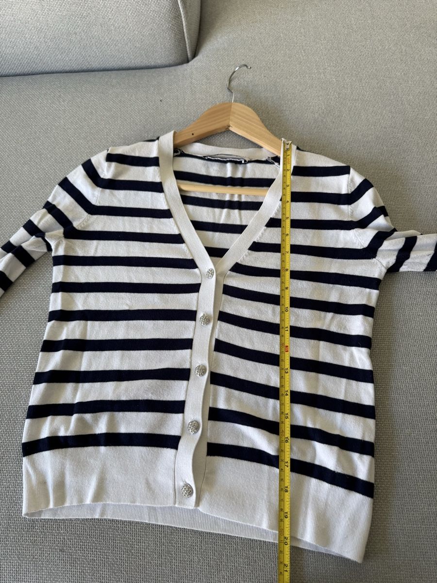 Zara Maglioni & Felpe: Blau-weiss gestreifter Pullover von Zara, S – Nuovo (secondo la descrizione) da Granges VS venduto da rvn 5