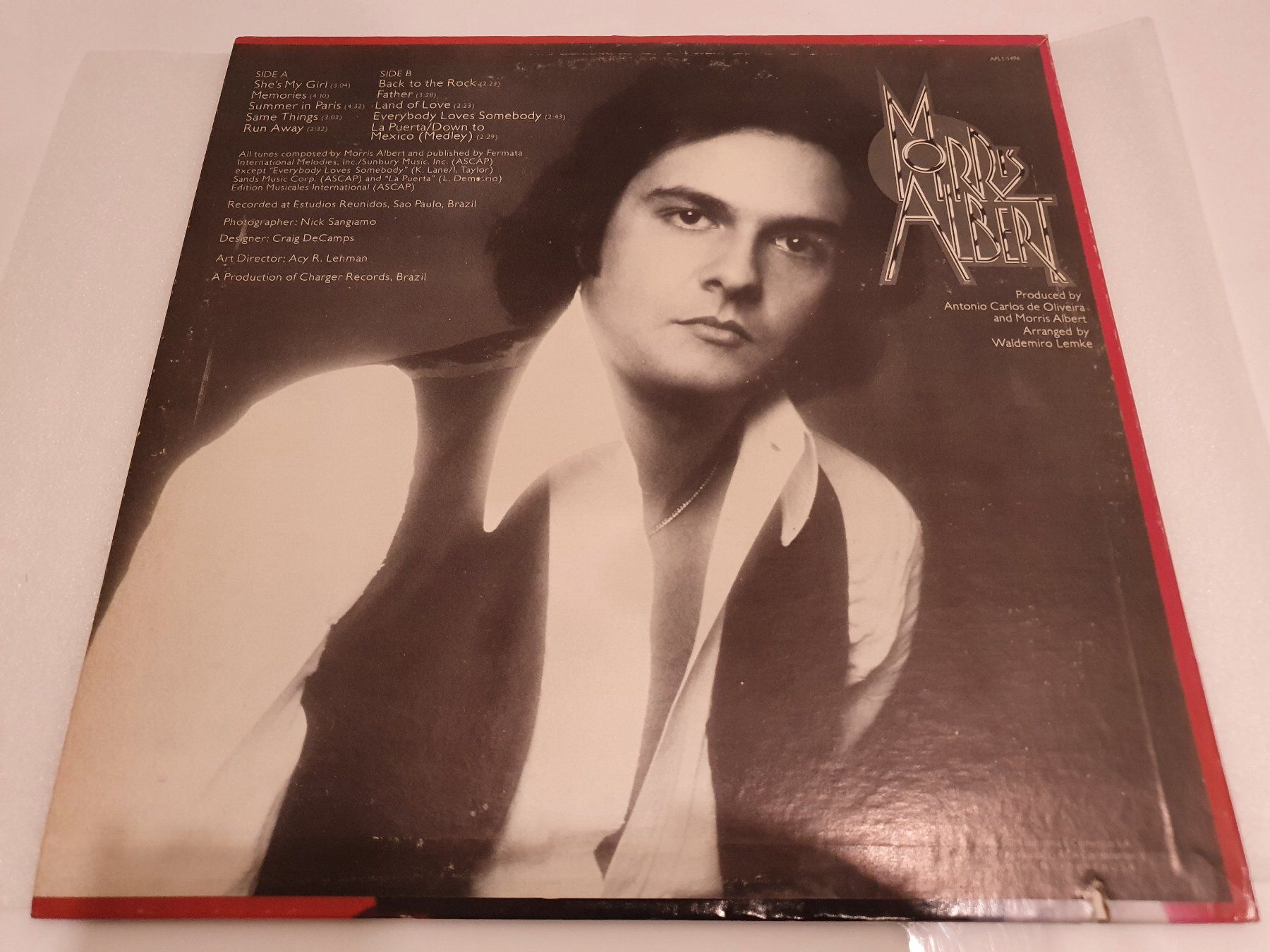 Dischi in vinile: Morris Albert – Morris Albert – Usato da Uster venduto da Vinyl-Leidenschaft 1