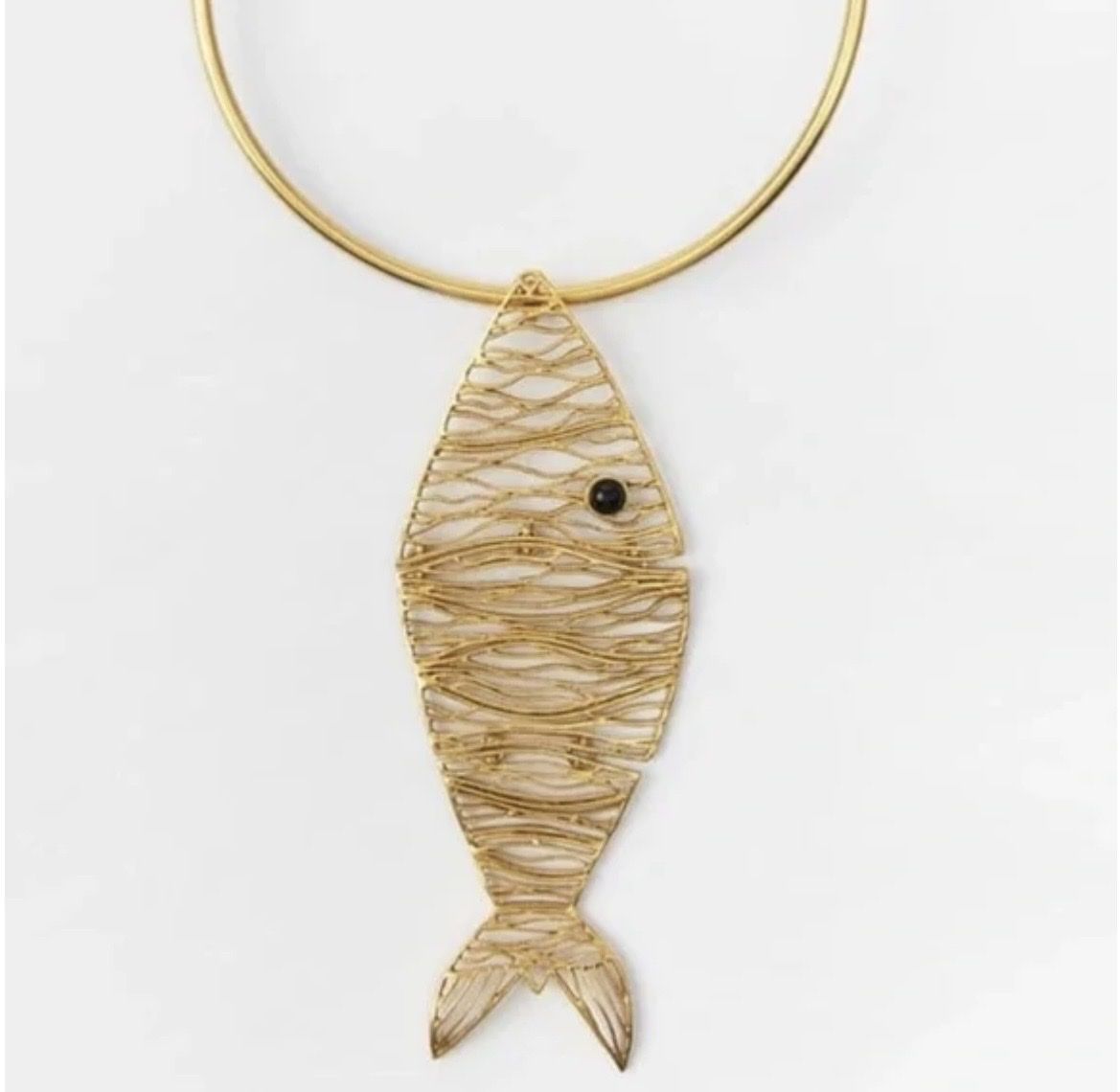Catenine: Collier Choker Poisson Doré – Usato da Pont (Veveyse) venduto da pil_k9jp 3